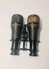 Vintage/Antique Colmont Paris 5.4  39266 Brown Leather & Black French Binoculars