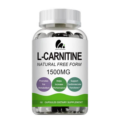 Acetyl L-Carnitine 1500 mg Energy, Chronic Fatigue, Focus,Free Shipping 60 Caps