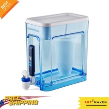 IAPMO Certified 5-Stage 22-Cup Water Filter Dispenser for Pure Taste & Health