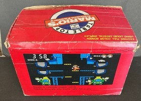 Nintendo Mario&rsquo;s Cement Factory Tabletop Game & Watch 1983 Boxed Tested #45