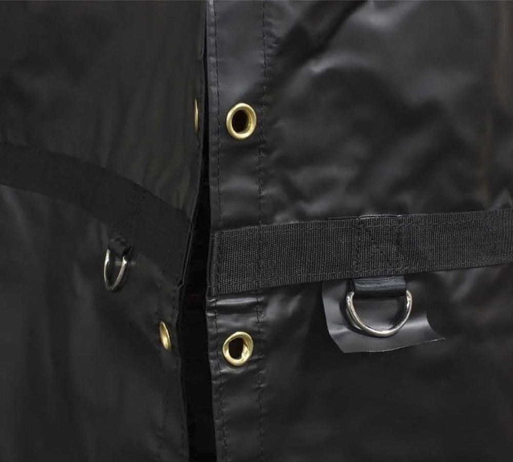 Mytee Steel Coil Tarp 6x6x6 Ft | Heavy Duty 18 Oz Vinyl Cover For Coil Protection