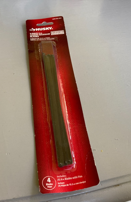 #ad Husky Junior Hacksaw Replacement Blades 6quot; NEW SEALED 4PC $3.00