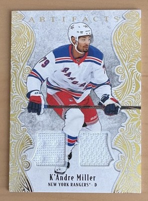 2025-26 Upper Deck Artifacts K'Andre Miller Gold Material 151/299