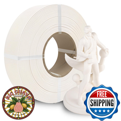 Polymaker Panchroma Refill Spool Matte Cotton White PLA 3D Printing Filament Ref