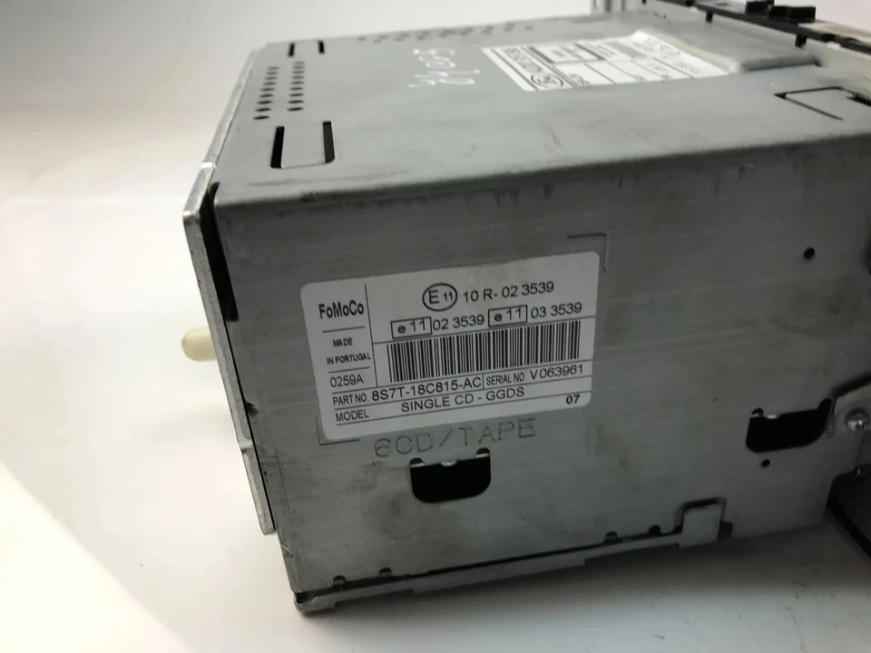 FORD MONDEO IV BA7 Musik-Player ohne GPS 8S7T-18C815-AC 2010 14655828 - Bild 4 von 4