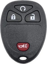 Replacement Key Fob Cover Case fit for Keyless Ent Color: BlackSize: 4 Buttons