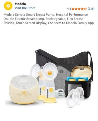 Medela Sonata Smart Rechargeable Double Breast pump