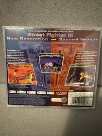 Street Fighter III: Double Impact Sega Dreamcast 2000, Complete in Box, Tested