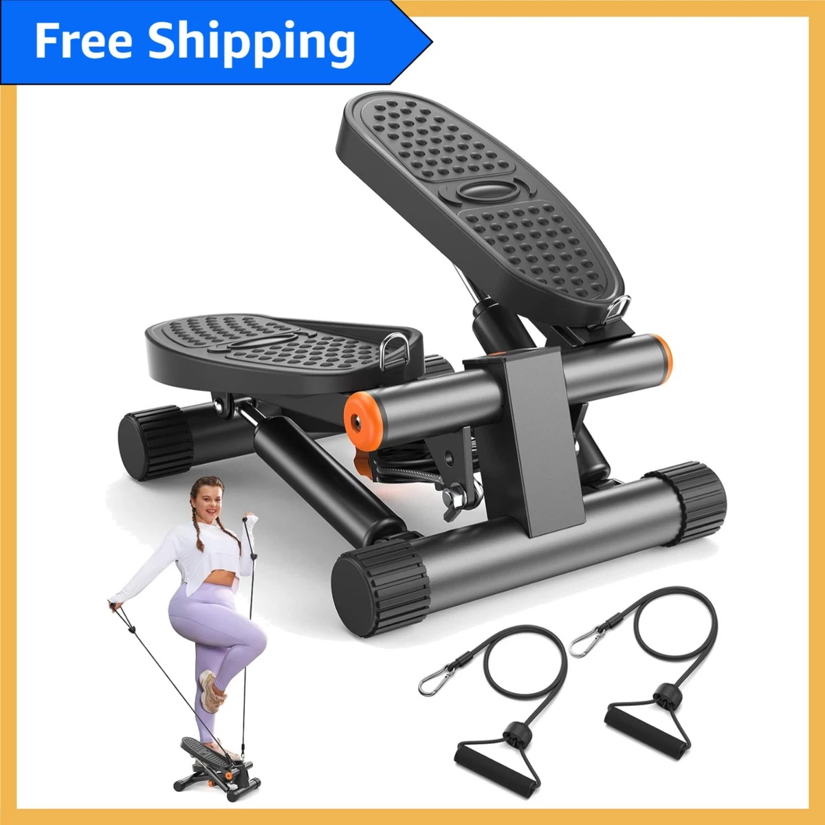 X-iser Pro Leg Foot Step Trainer - Appareil Fitness D'occasion, Noir