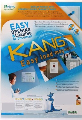 tarifold tview Magnet Tasche KANG Easy load magnetic DIN A3
