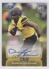 2020 Leaf Draft Auto Gold Darrynton Evans #BA-DE1 Auto 0w8