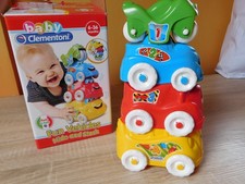 niedl Babyspielzeug-Autoturm-Stapelturm mit Motorrad-3-36 Monate-Limited Edition