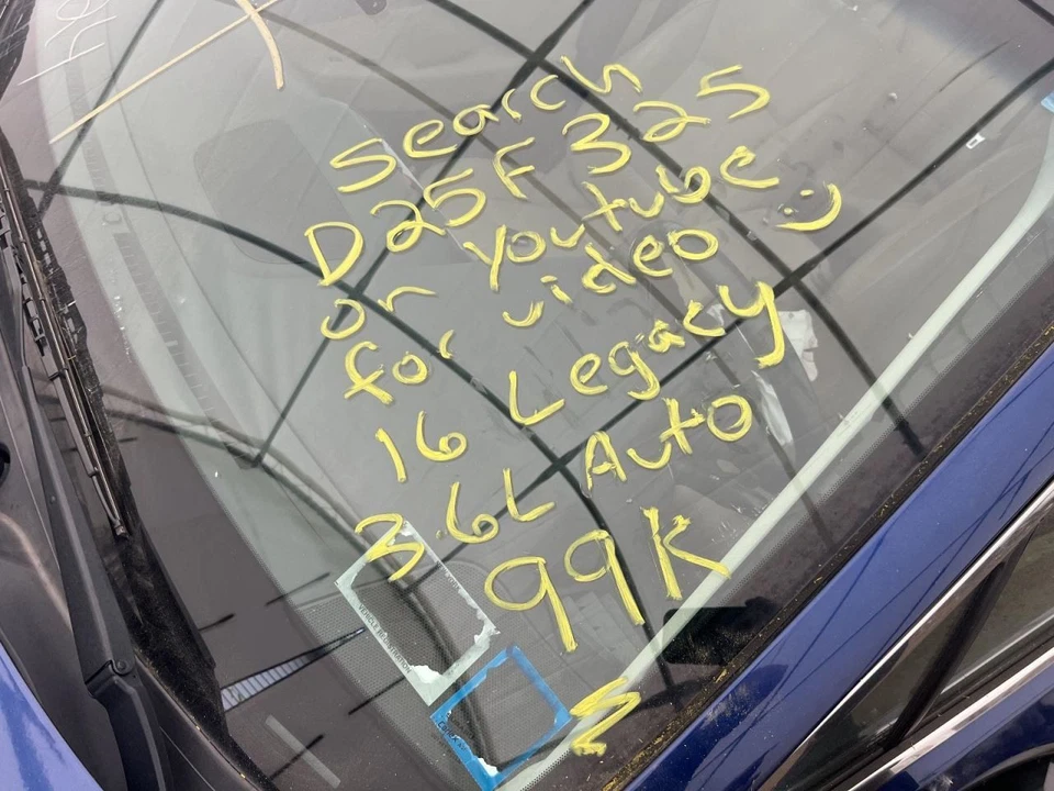 Driver Door Handle Exterior Assembly Door Front Fits 15-19 LEGACY 202905 Foto 3 de 4