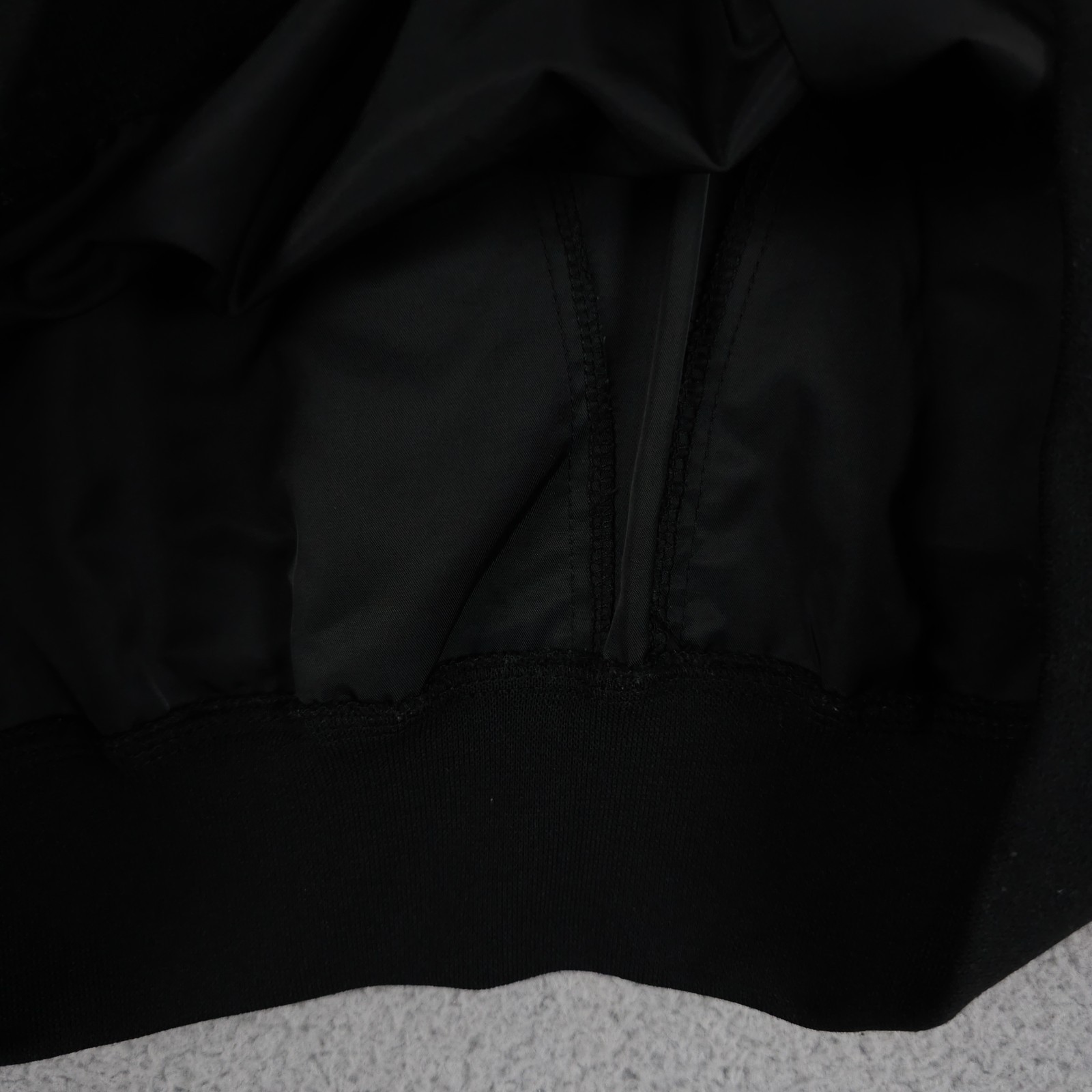 Zero Restriction Windbreaker Men Large Black 1/4 … - image 15