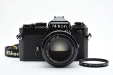 [ N MINT ] Nikon FE Black Film Camera + Ai 50mm f/1.4 Lens JAPAN [As is] 2630110