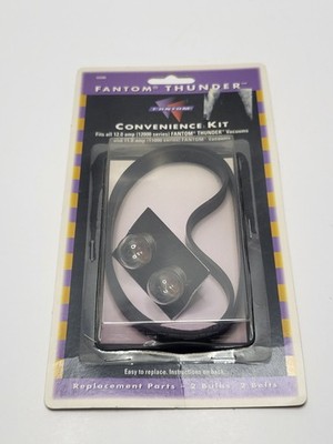 Fantom Thunder Vacuum Convenience Kit 2 Replacement Bulbs 2 Belts New Old Stock