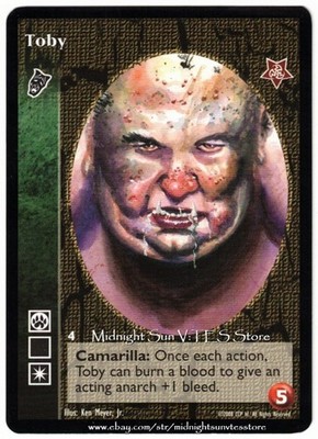 Toby Nosferatu Twilight Rebellion V:TES VTES Vampire CCG