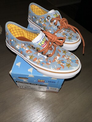 Toy Story Vans X Disney Kids Vans X Toy Story Authentic Woody