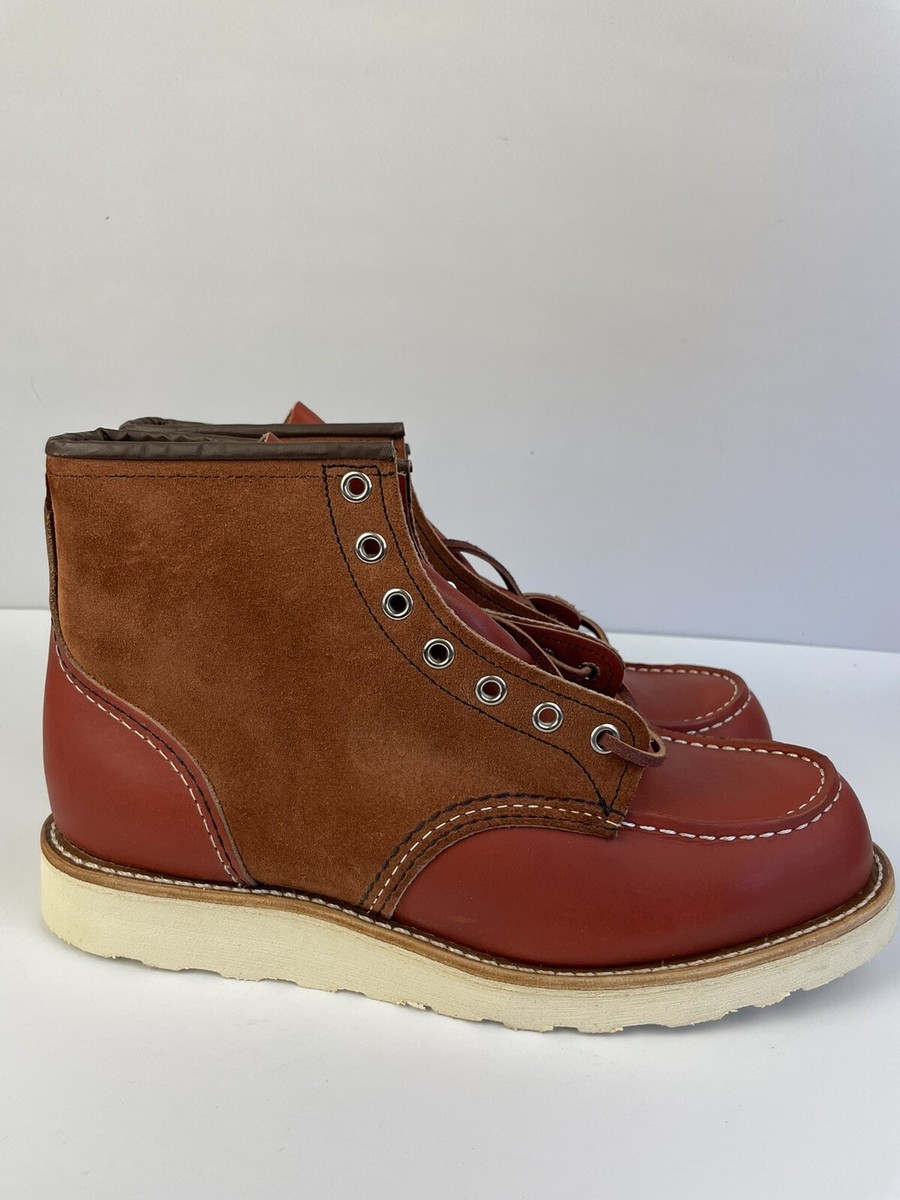 showzee128 RED WING 8109 ブラウン Y0813 Red Wing 8109 Moc Toe Oxford Shoes Mahogany Size 7 Men's / 8.5