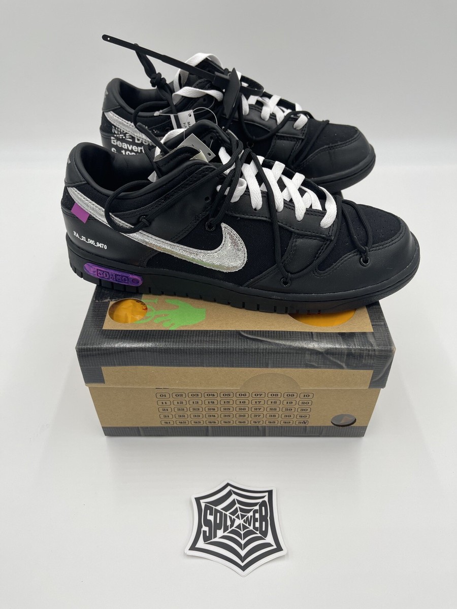 Dirty Dunk② jakebllockyoyo Nike Dunk Low x Off-White “Dear Summer” Lot 50 Size 8.5