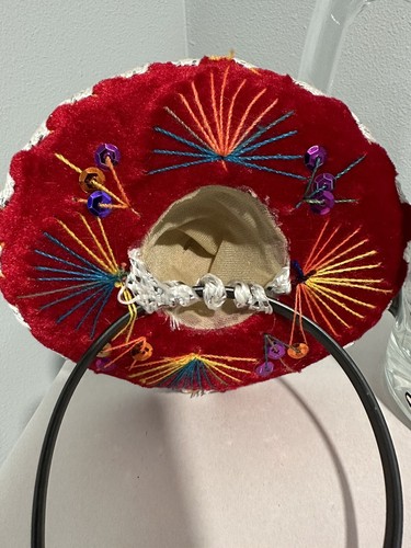 Day Of The Dead Beer Mug Stein Sugar Skull With Mariachi Hat “Isabella” NEW - Picture 9 of 11