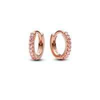 Pandora Timeless Creolen Zirkonia RoséVergoldet 283015C01