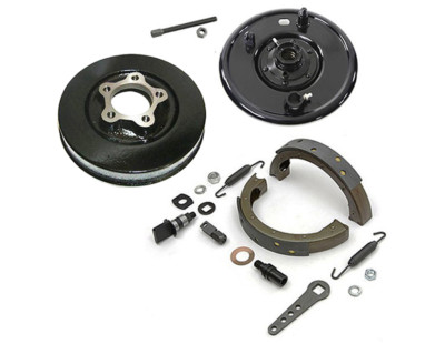 ハーレービンテージドラムブレーキ Complete FRONT BRAKE with DRUM for Harley 1936 - 1957