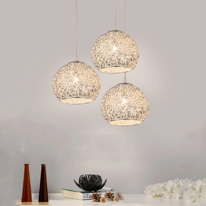 Silver hanging ceiling lights deals