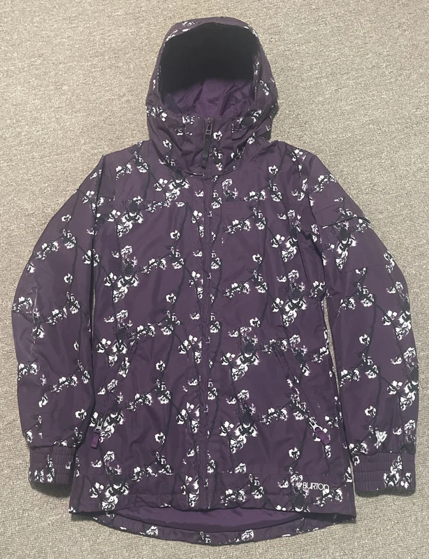 burton collection dryride blossom floral ski snowboard jacket