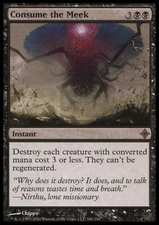 MTG Magic the Gathering Consume the Meek (100/255) Rise of the Eldrazi LP