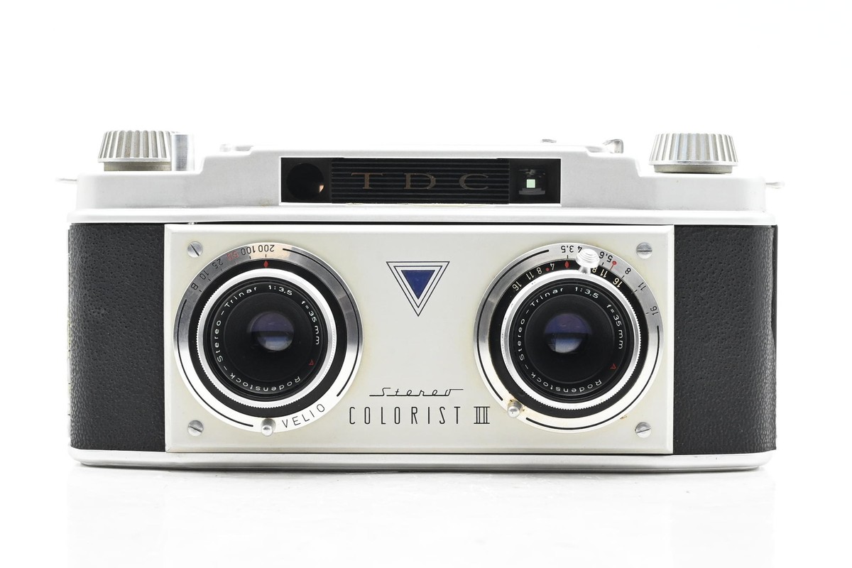 TDC Stereo Colorist II 35mm Camera w/Rodenstock Trinar TDC Stereo Colorist II 35mm Camera w/Rodenstock Trinar