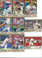 2015 TOPPS UPDATE Gold #/2015 Brandon Cunniff RC Atlanta Braves US 120
