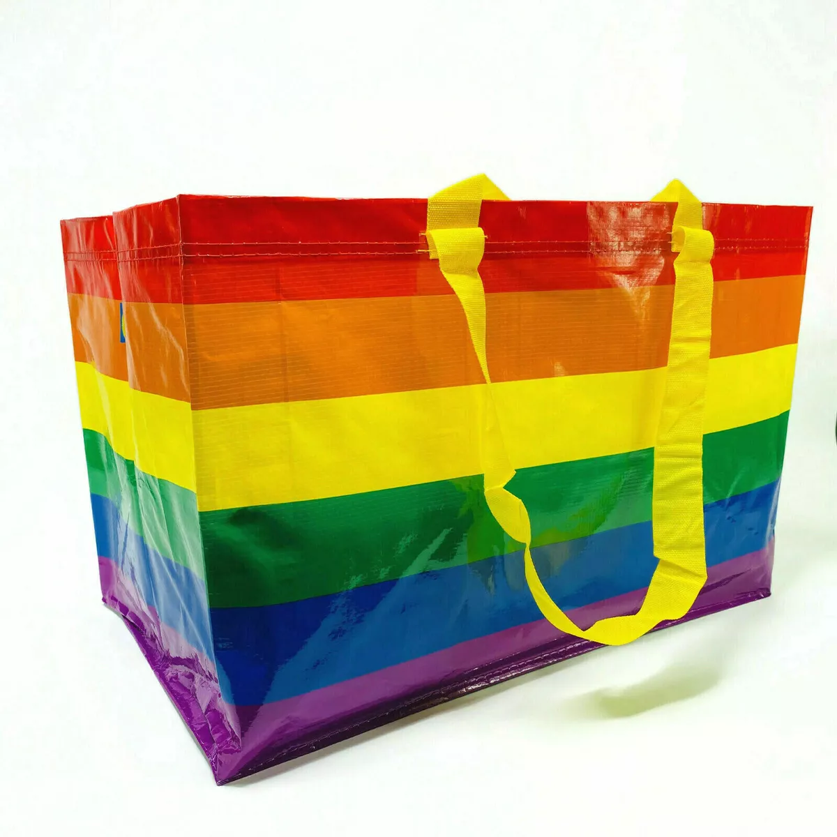 IKEA STORSTOMMA PRIDE Rainbow Bag Reusable Shopping Storage Tote