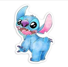 5 pc. Planar Resin Hair Bow Center 1272633 Stitch Alien Cartoon Movie 2"