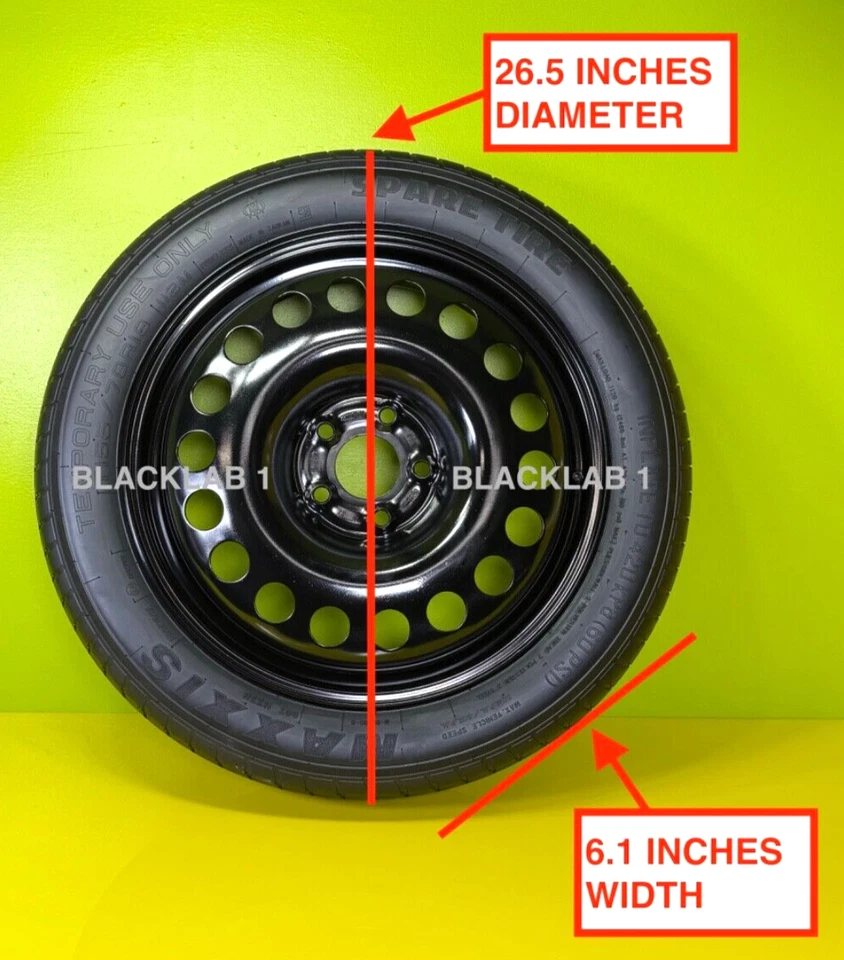 NEUMÁTICO DE REPUESTO 155/70-18" SE ADAPTA A:2016 2017 2018 2019 2020 2021 2023 BMW X1 Foto 2 de 4