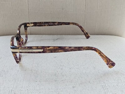 Coach Women Eyeglasses Confetti Light Brown Glasses  display picture 3