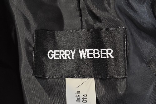 Gerry Weber Womens Jacket Size 40 10 Black Solid Quilted Long Sleeve Outerwear - Picture 4 of 5