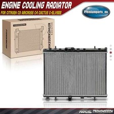 Engine Cooling Radiator for Citroen C3 Aircross C4 Cactus C-Elysee 1.2 1.4 1.6