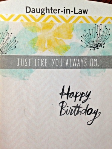DAUGHTER IN LAW, Happy BIRTHDAY Card for Daughter In Law 9 choices 43A - Picture 5 of 25