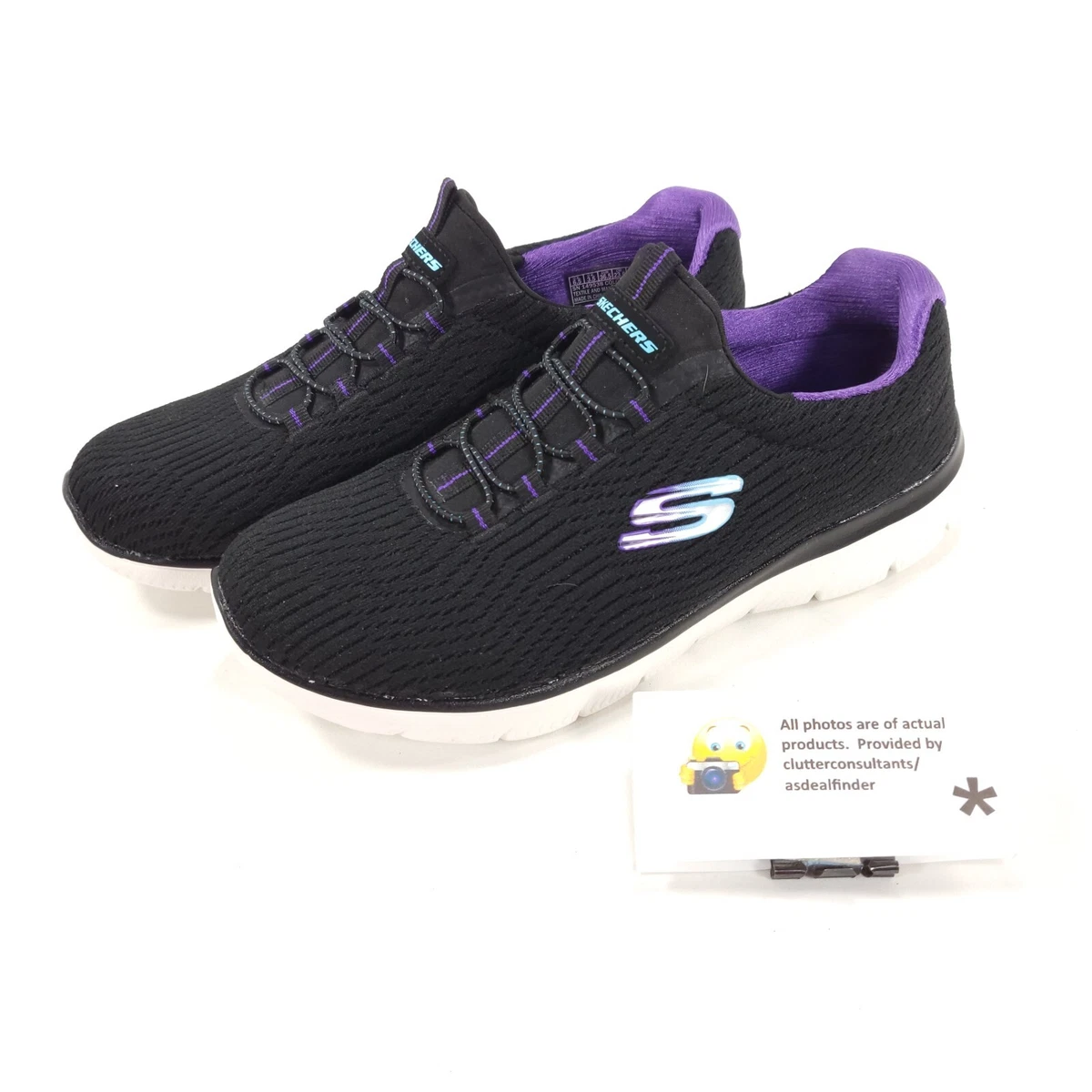 Skechers Summit Next Wave Slip On Athletic Shoe Womens Size 6.5