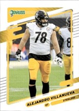 2021 Donruss #24 Alejandro Villanueva Pittsburgh Steelers