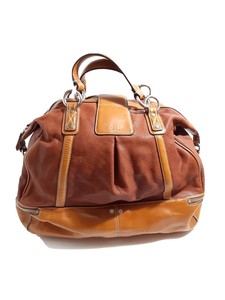 cole haan leather duffle