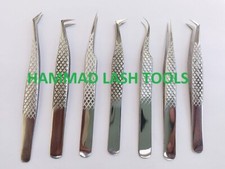 7 Eyelash Tweezers Eyelash Extension Tweezers lash tweezers Volume Tweezers Set