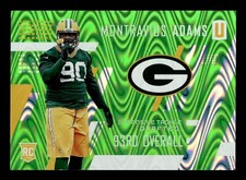 Montravius Adams 2017 Panini Unparalleled #275 Green Bay Packers Lime Green /499