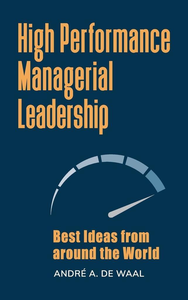 Thumbnail - High Performance Managerial Leadership | André De Waal | Englisch