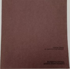 'Ottone Rosai,sei capolavori di una collezione', Farsetti Cortina,5-30agosto1979