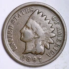 1897 INDIAN HEAD CENT G/VG FREE SHIPPING LOWEST PRICES ON THE BAY