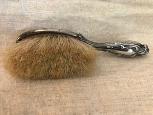 STERLING SILVER SMALL BRUSH ~ DATED 1905 ~ ANTIQUE!! BEAUTIFUL!!