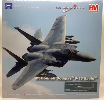 HOBBY MASTER MCDONNELL DOUGLAS F-15C EAGLE MIG KILLER HOBBY MASTER MCDONNELL DOUGLAS F-15C EAGLE MIG KILLER