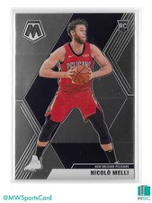 Nicolo Melli 2019-20 Panini Mosaic Base Prizm Rookie RC #216 Pelicans